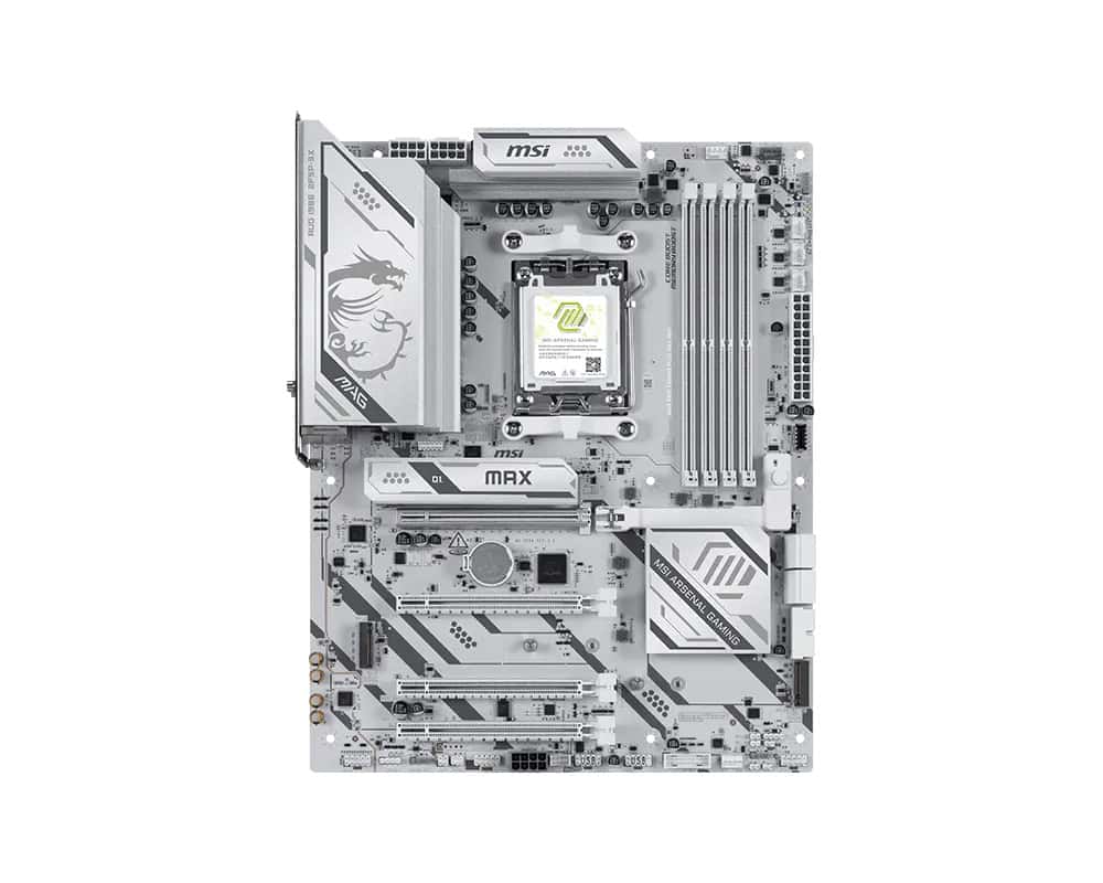 MSI MAG B850 GAMING PLUS MAX WIFI moederbord AMD B850 Socket AM5 ATX (7E56-030R) thumbnail