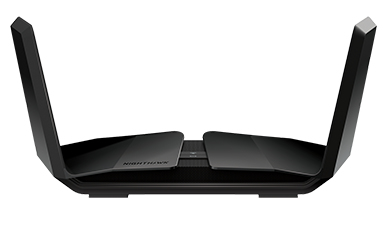 NETGEAR Nighthawk AX12 draadloze router Gigabit Ethernet Dual-band (2.4 GHz / 5 GHz) Zwart (RAX120-100NAS) thumbnail