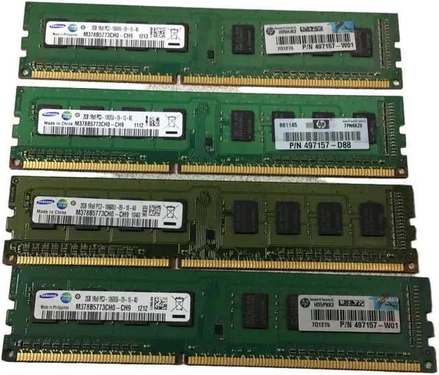 Samsung M378B5773CH0-CH9 Memory Module - 2GB - PC3-10600 - DDR3 - CL9 - DIMM (M378B5773CH0-CH9) thumbnail