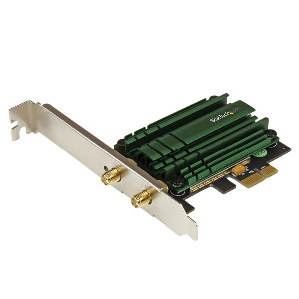 StarTech.com PCI Express AC1200 dubbelband draadloze AC-netwerkadapter PCIe 802.11ac wifi-kaart (PEX867WAC22) thumbnail