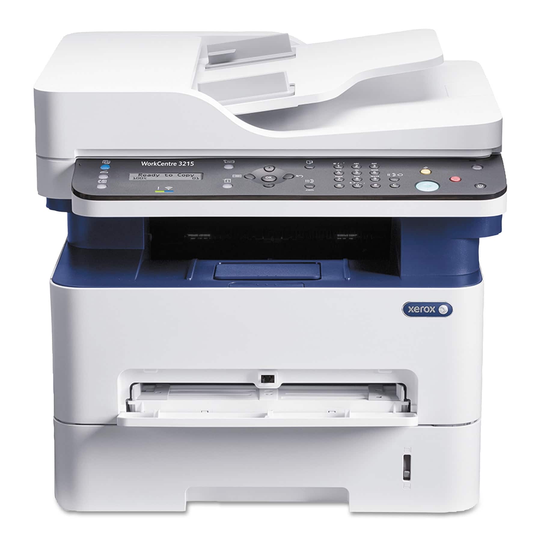 Xerox WorkCentre Monochrome Multifunction Printer - 27ppm - Print/Copy/Scan/Fax (3215/NI) thumbnail