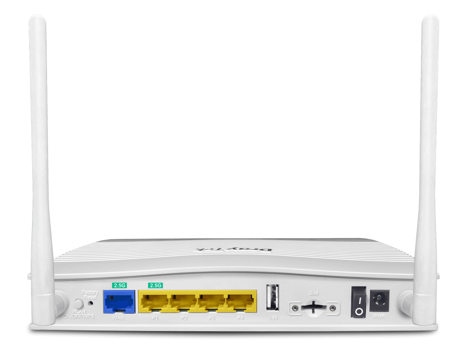DrayTek Vigor 2136Fax  WLAN-AX HomeRouter retail (V2136FAX-DE-AT-CH) thumbnail