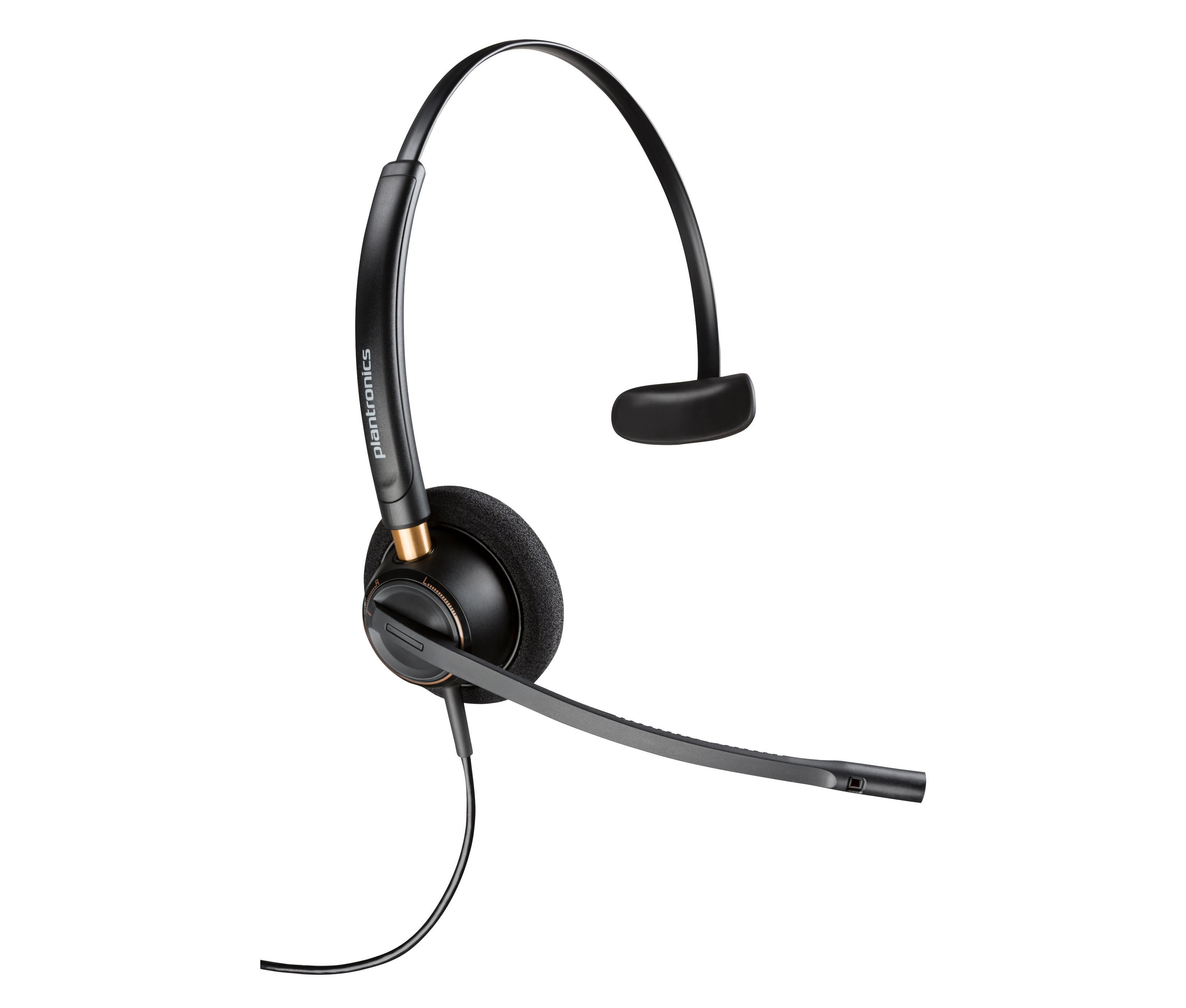 HP Poly Poly EncorePro 520 Headset Bedraad Hoofdband Business/Everyday Zwart (89433-01) thumbnail