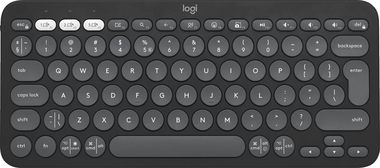 Logitech LOGI Pebble Keys 2 K380s TONAL GRAPH(CH) (920-011811) thumbnail