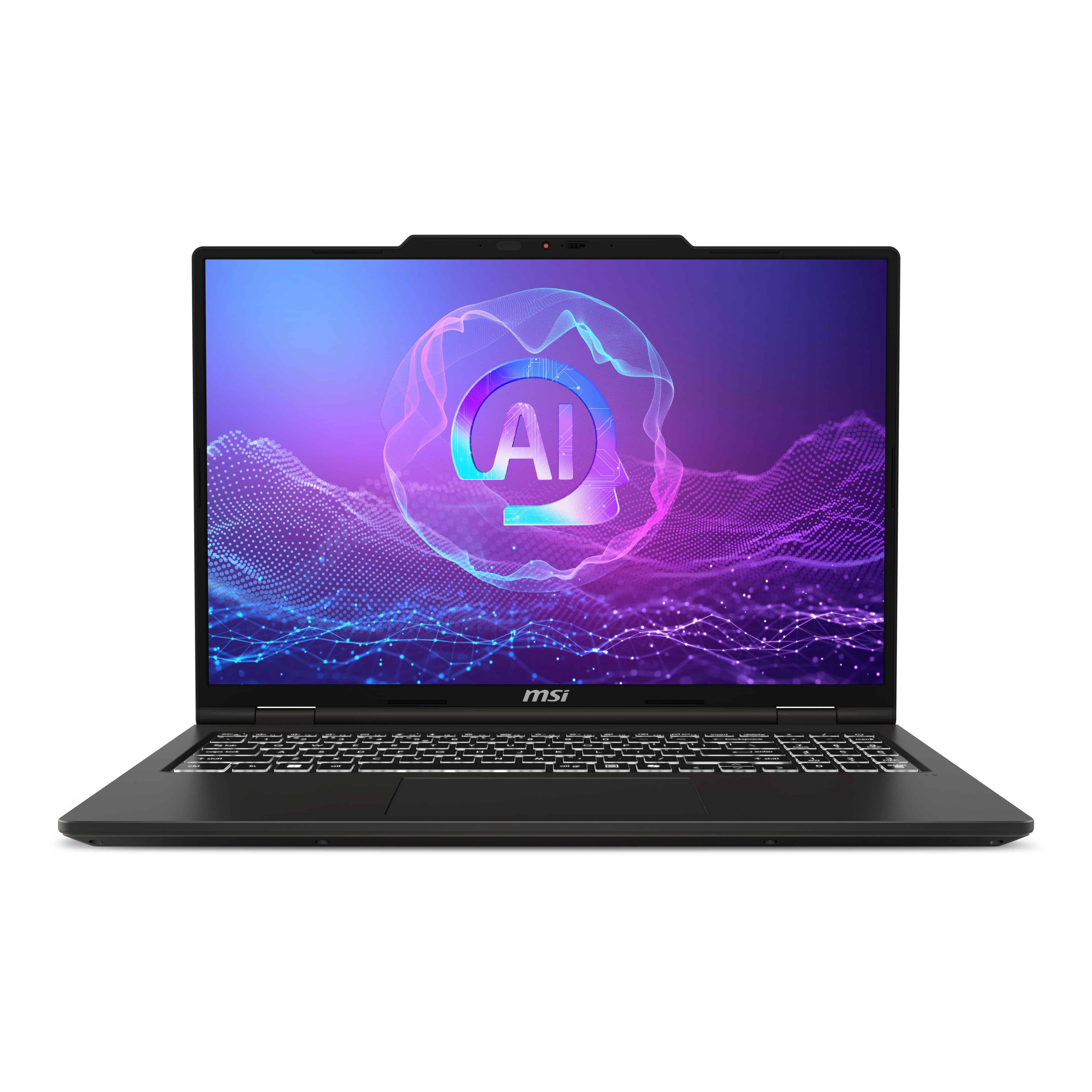 MSI Venture 16 AI A2HMG-066NL Intel Core Ultra 7 255H Laptop 40,6 cm (16") 2K Ultra HD 32 GB DDR5-SDRAM 1 TB SSD Wi-Fi 6E (802.11ax) Windows 11 Pro Grijs (9S7-261221-066) thumbnail