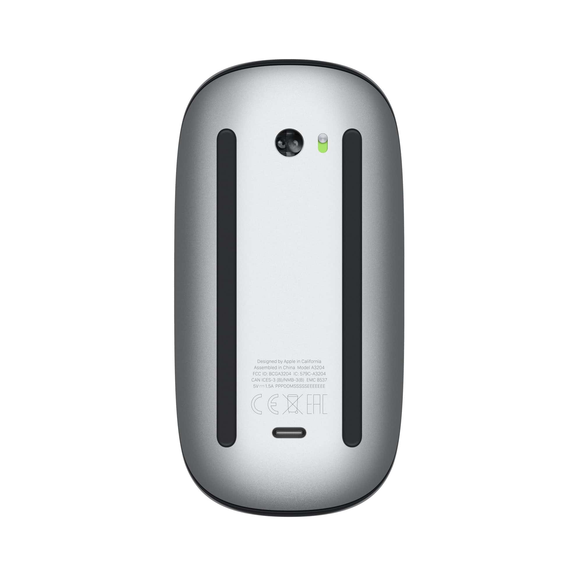 Apple Magic Mouse Wireless Black Silver (MMMQ3ZM/A) thumbnail