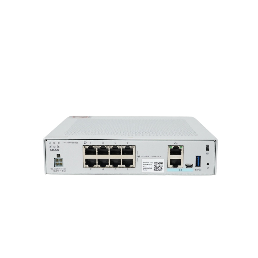 Cisco Firepower 1010E NGFW Non-POE Appliance (FPR1010E-NGFW-K9) thumbnail