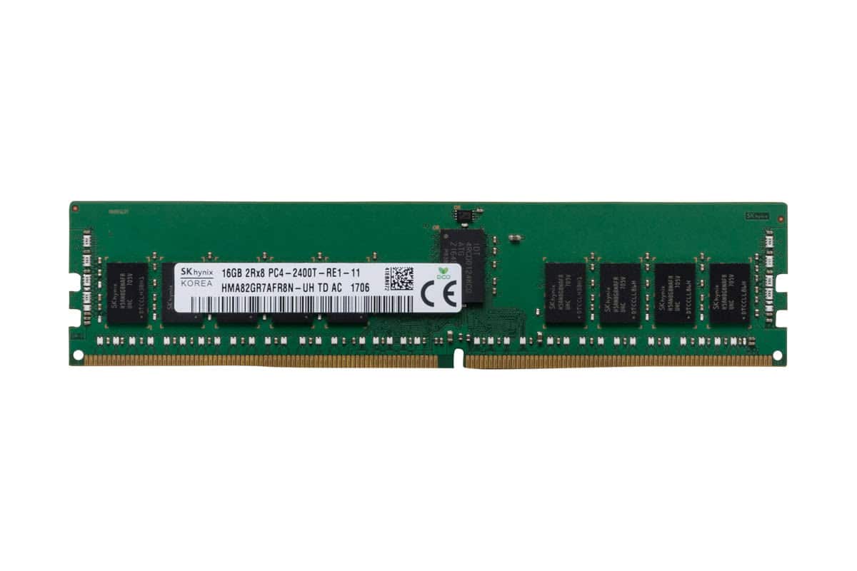 Dell 16GB 2Rx8 PC4-19200T DDR4-2400MHz (HMA82GR7AFR8N-UH) thumbnail