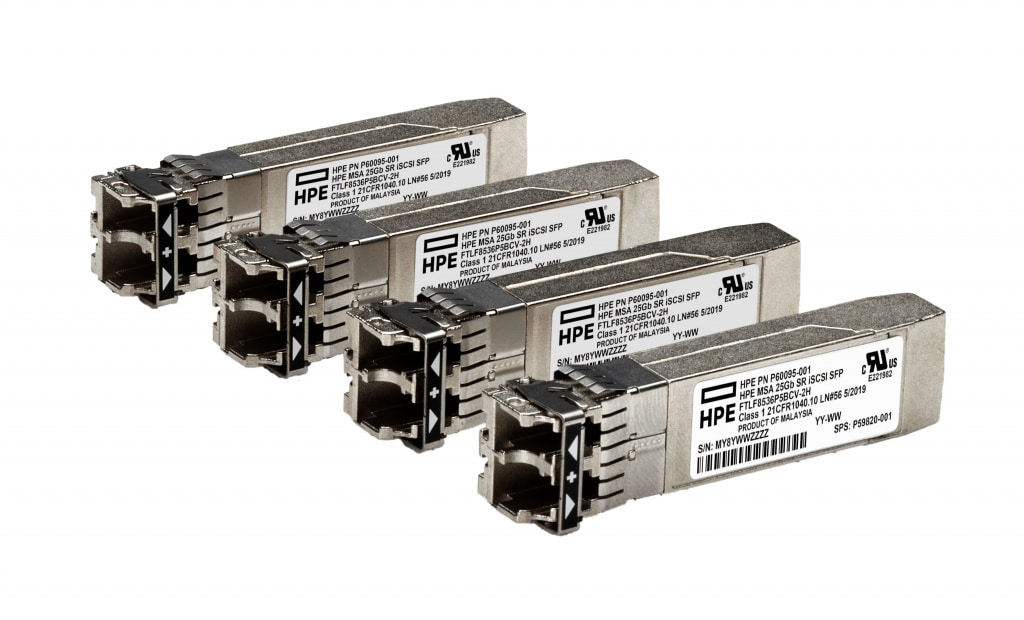 HP 10/25GbE SFP28 Short-Wave Transceiver (P64547-001) thumbnail