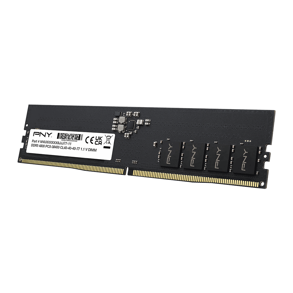 PNY Computer-Speicher PNY Performance RAM-Modul 16GB DDR5 UDIMM 4800MHZ (MD16GSD54800-BLK) (MD16GSD54800-BLK) (MD16GSD54800-BLK) thumbnail
