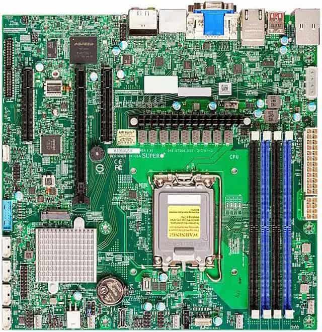 Super Micro Motherboard X13SAZ-F bulk pack (MBD-X13SAZ-F-B) thumbnail