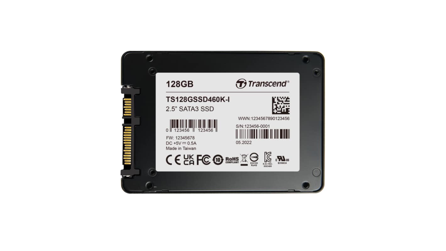 Transcend 128 GB Interne mSATA SSD TS128GSSD460K-VS1 (TS128GSSD460K-VS1) (TS128GSSD460K-VS1) thumbnail