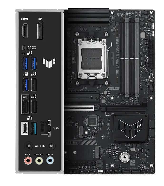 ASUS TUF GAMING B850-E WIFI AMD B850 S (TUF GAMING B850-E WIFI) thumbnail