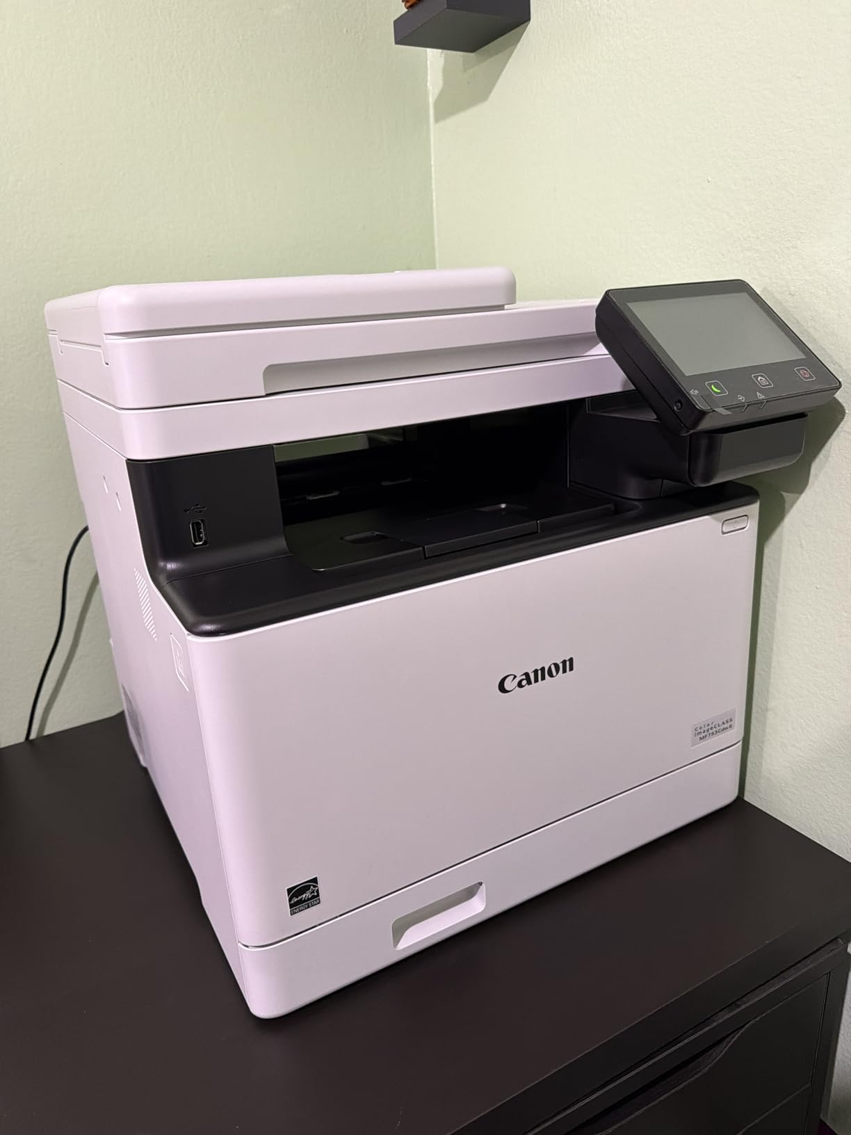Canon 7185C011 imageCLASS MF753Cdw II Wireless Printer - Print / Scan / Copy / Fax - 5-inch Color Touchscreen LCD - USB - RJ45 - (7185C011) thumbnail