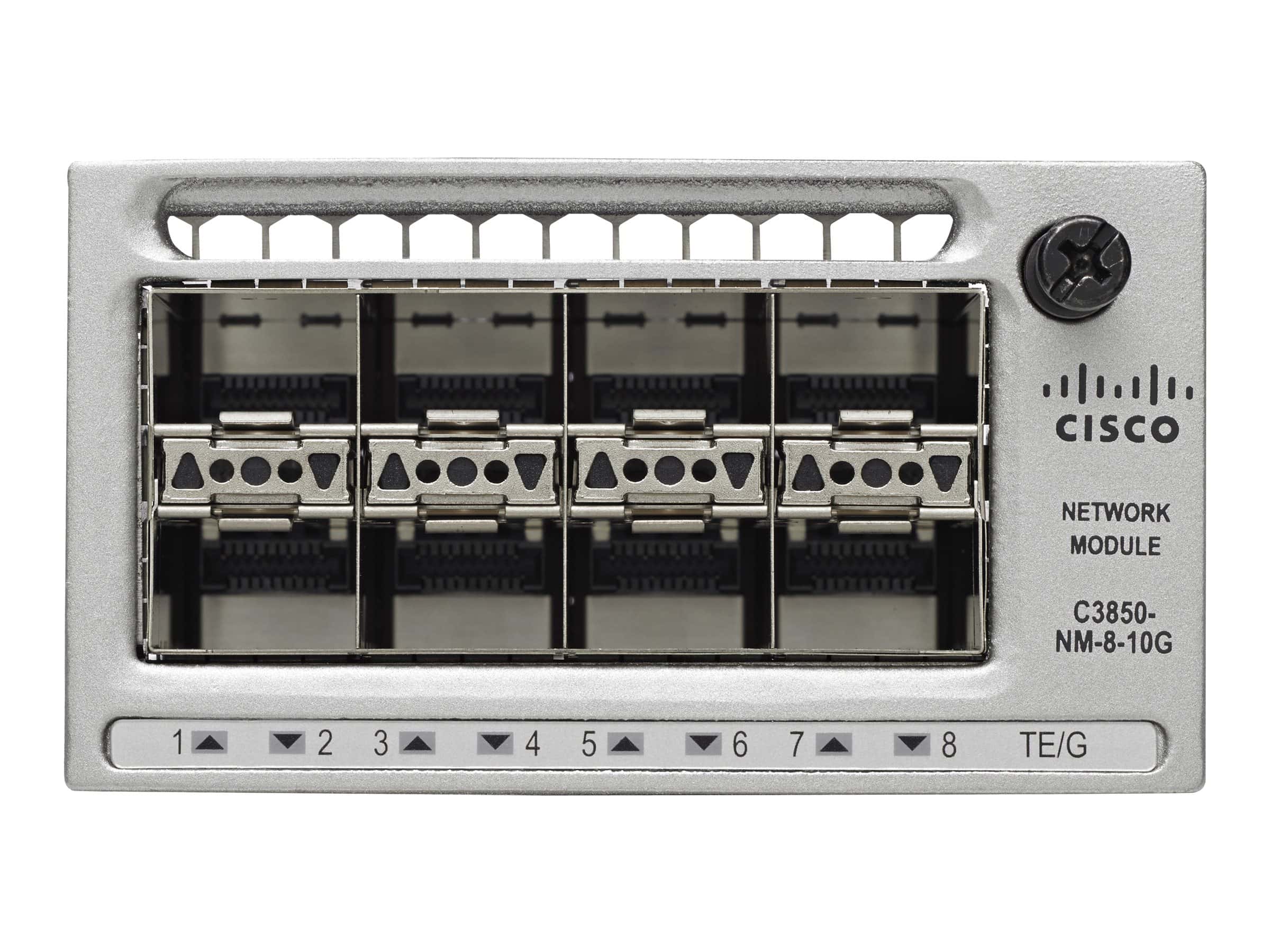 Cisco Refurb/Cisco Catalyst 3850 8 x 10GE Netw (C3850-NM-8-10G-RF) thumbnail