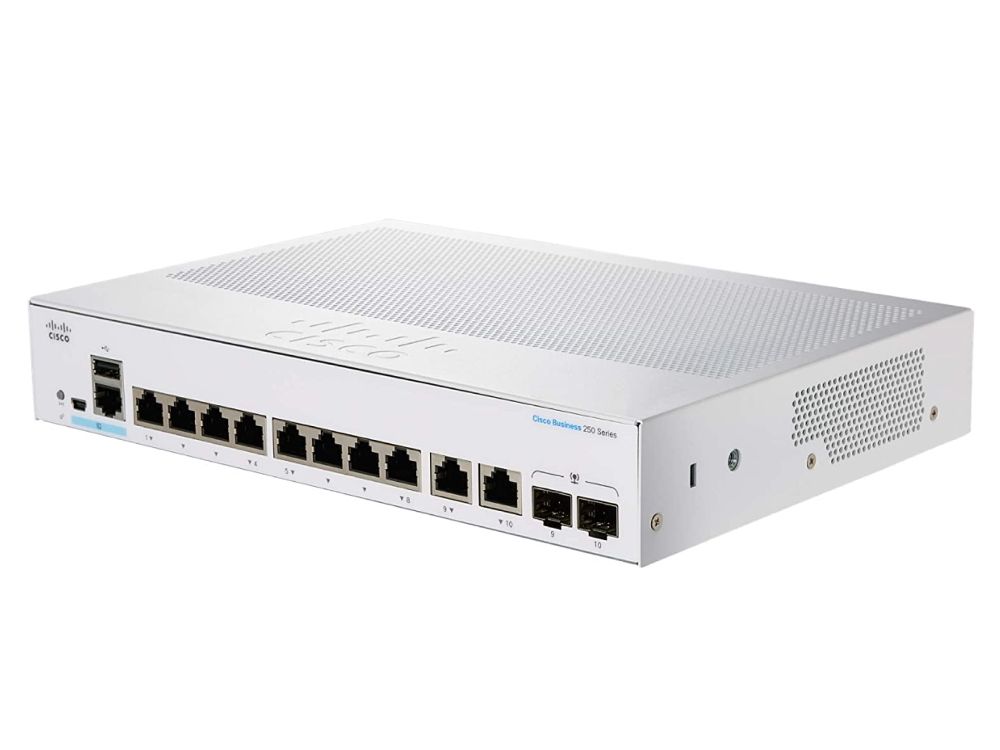 Cisco Cbs250-8P-E-2G Managed L2/L3 (CBS250-8P-E-2G-EU-RF) thumbnail