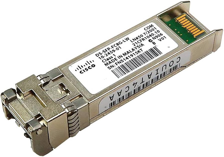 Cisco DS-SFP-FC8G-LW SFP+ Transceiver 8Gb Fibre Channel (DS-SFP-FC8G-LW=) thumbnail