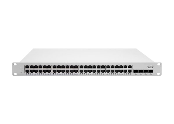 Cisco Meraki MS210 48LP 1G L2 Cld Mngd 48x GigE 370W No Lic. (MS210-48LP-HW-R4) thumbnail
