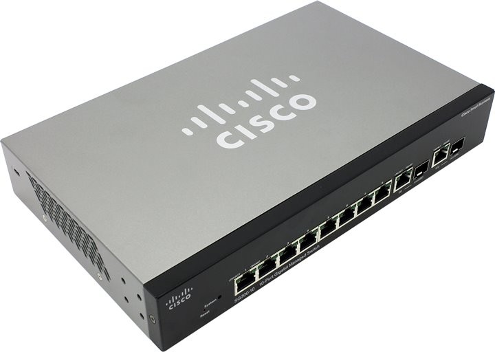 Cisco Small Business SF300-08 - Pøepínaè - L3 - øízený - 8 x 10/100 - desktop - repasovaný (SRW208-K9-G5-RF) thumbnail