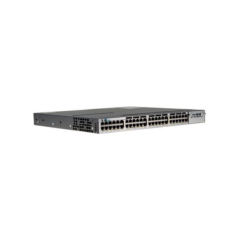 Cisco Catalyst 3750X-48PF-S - Pøepínaè - øízený - 48 x 10/100/1000 (PoE+) - Lze montovat d (WS-C3750X-48PFS-RF) thumbnail