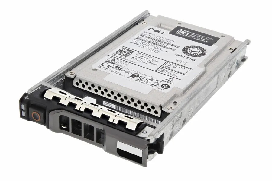 Dell - Zákaznická sada - SSD - Mixed Use - ?ifrovaný - 960 GB - vèetnì nosièe - 2.5 (v no (345-BHSH) thumbnail