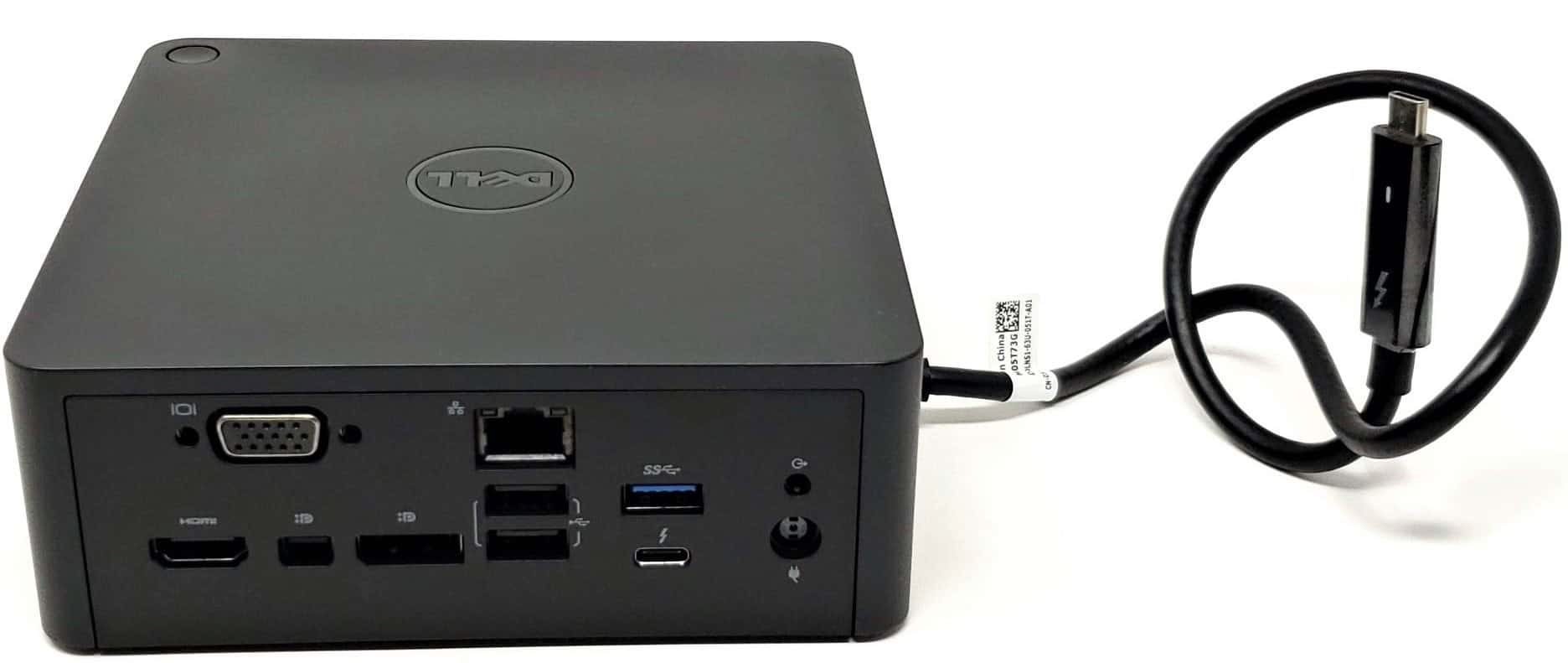 Dell TB16 Thunderbolt Docking Station 130W HDMI/VGA/Mini-DP/DP/RJ45/2xUSB/USB 3.0 (K16A-SB1-R4) thumbnail