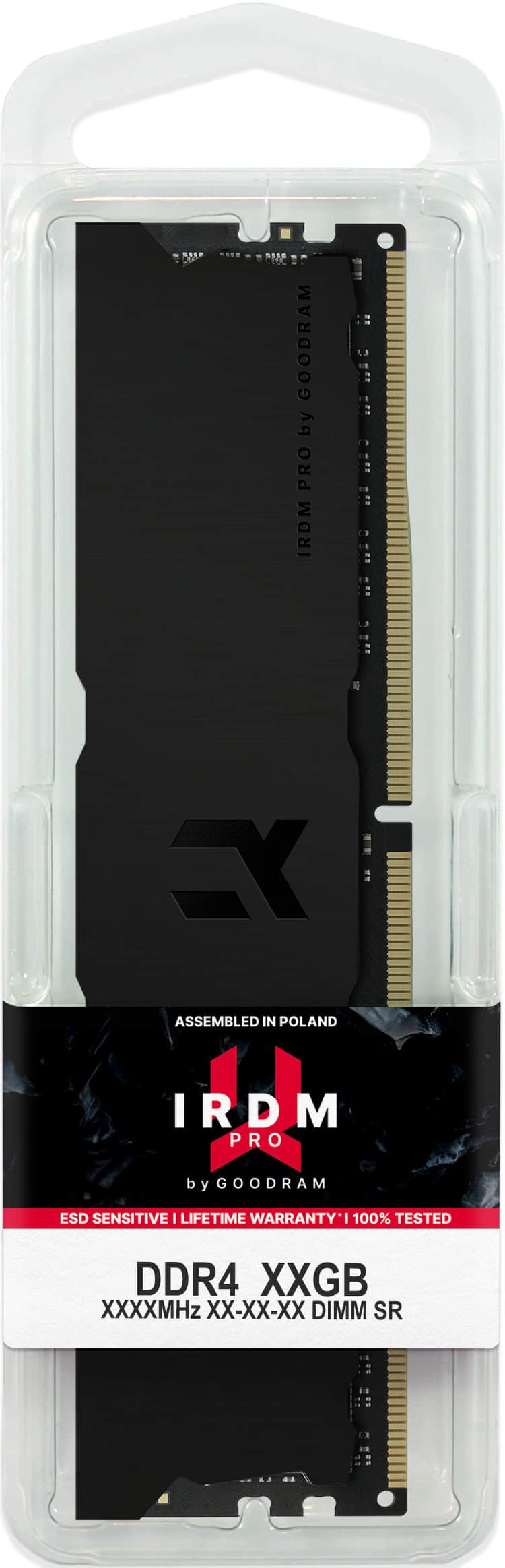 Goodram IRDM PRO IRP-K3600D4V64L18/32GDC geheugenmodule 32 GB 2 x 16 GB DDR4 288-pin DIMM (IRP-K3600D4V64L18/32GDC) thumbnail