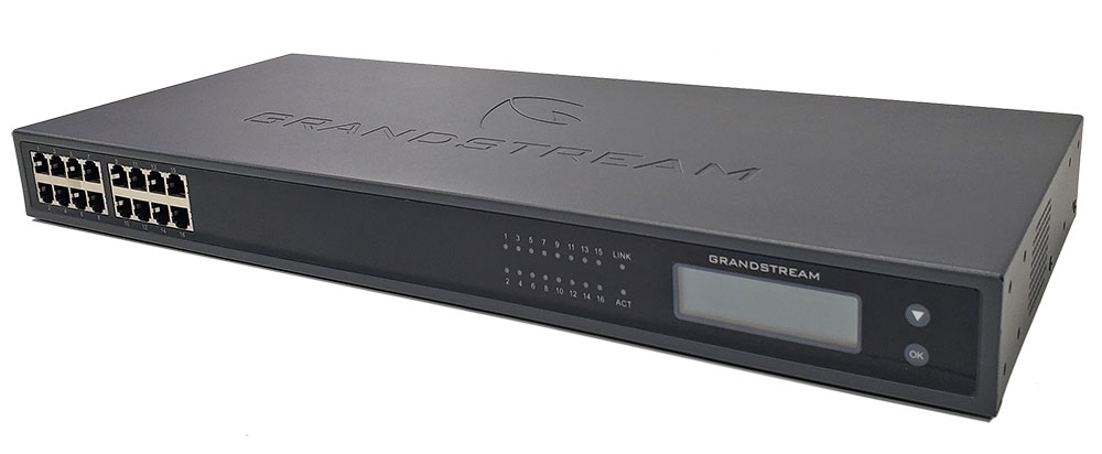 Grandstream Networks GXW4216 V2, grey, G.711, G.723.1, G.726, 10,100,1000 Mbits, IEEE 802.3 (GXW4216 V2) thumbnail