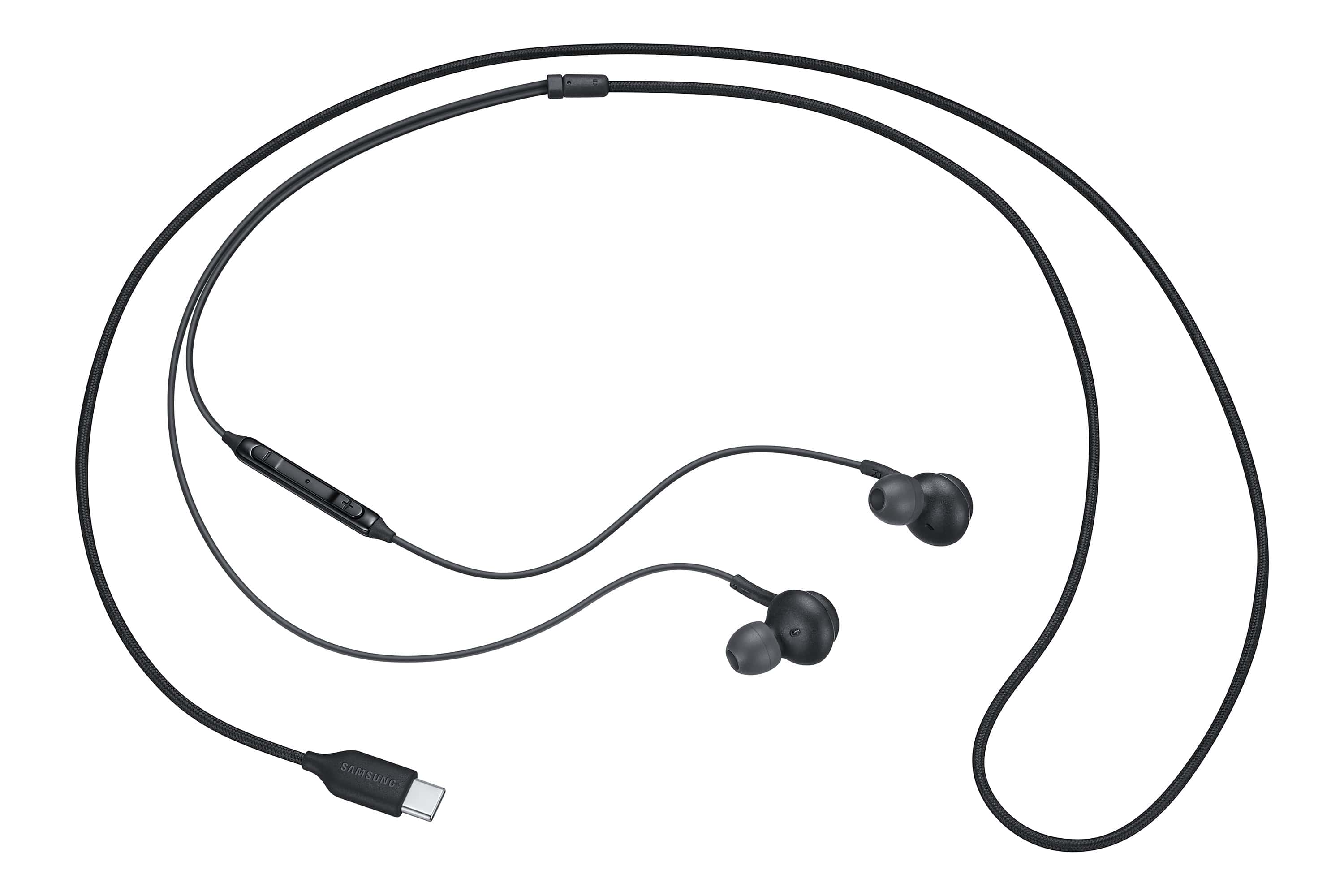 Samsung EO-IC100 Headset Bedraad In-ear Oproepen/muziek USB Type-C Zwart (EO-IC100BBEGEU) thumbnail