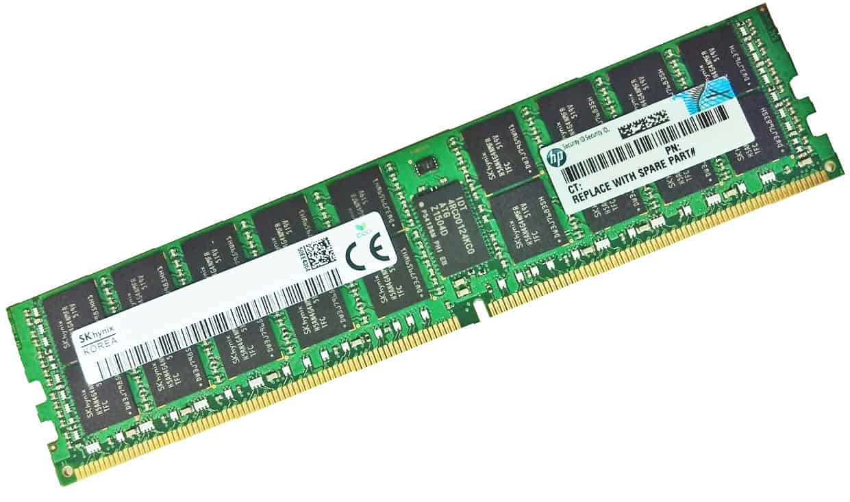 HP 64GB 4Rx4 DDR4-2400 CAS-17 Memory Kit Gen9 (v4) (805358-B21-R4) thumbnail