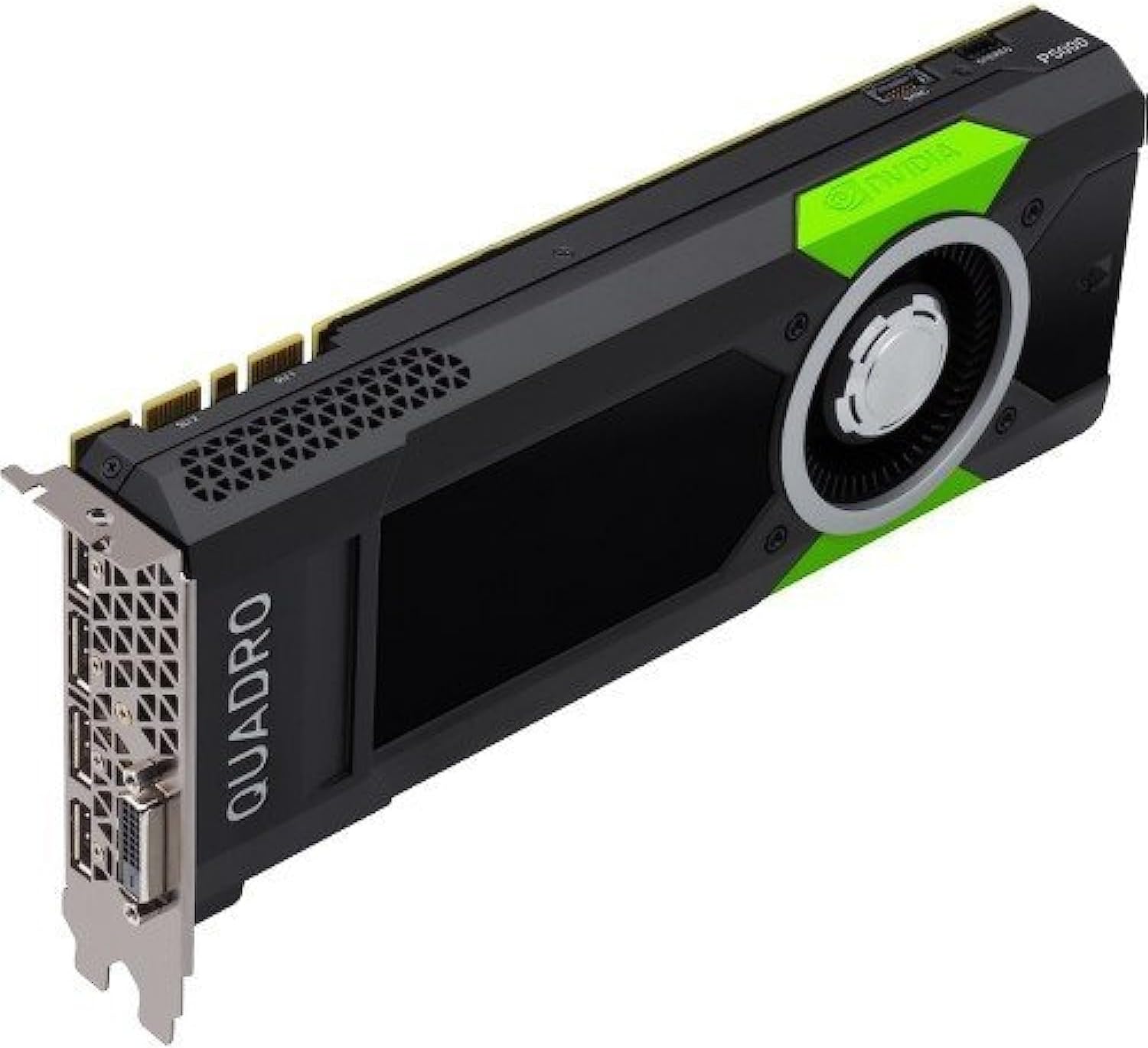 HP NVIDIA Quadro P5000 16GB PCI-E x16 Quad Head FH GDDR5X /4xDP 1.4/1xDVI-D/DUAL SLOT/180Watt (913196-002-R4) thumbnail