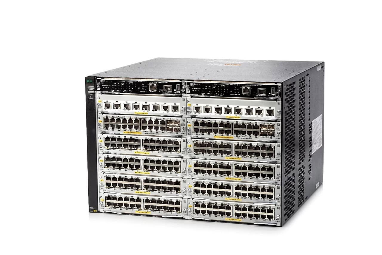 HPE Aruba Networking 5406R 8XGT PoE+ /8SFP+ v3 zl2 Switch, (min. 1 PSU requ.) (JL002A-DB) thumbnail