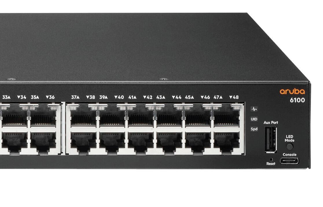HP Aruba 6100 48G 4Sfp+ Managed (JL676A-RFB) thumbnail