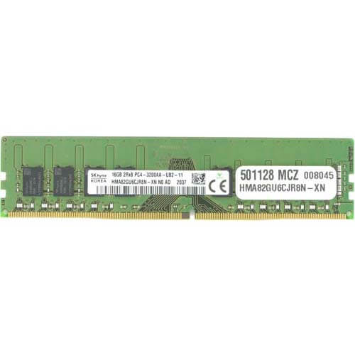 HYNIX 16GB (1*16GB) 2RX8 PC4-25600AA-U DDR4-3200MHZ UDIMM (HMA82GU6CJR8N-XN) thumbnail