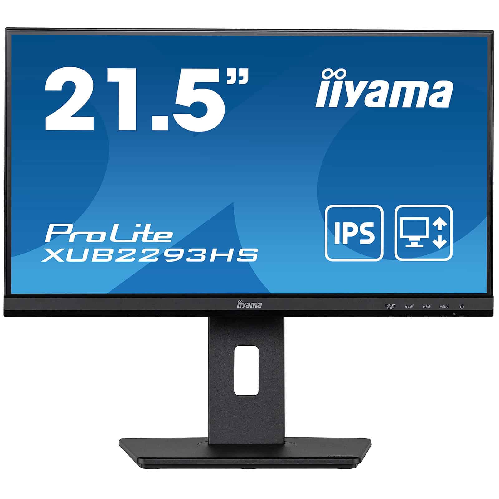IIYAMA Monitor Pro Lite XUB2293HS-B3 / XUB2293HS-B3 Black (XUB2293HS-B3) thumbnail