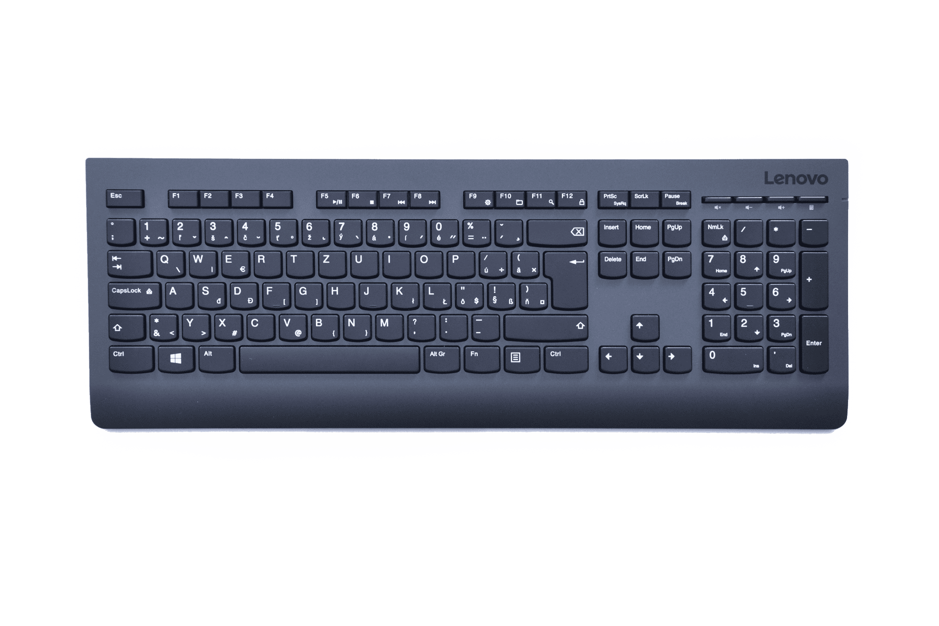 Lenovo, Professional Wireless Keyboard - Czech/Slovak (4Y41D64795) thumbnail