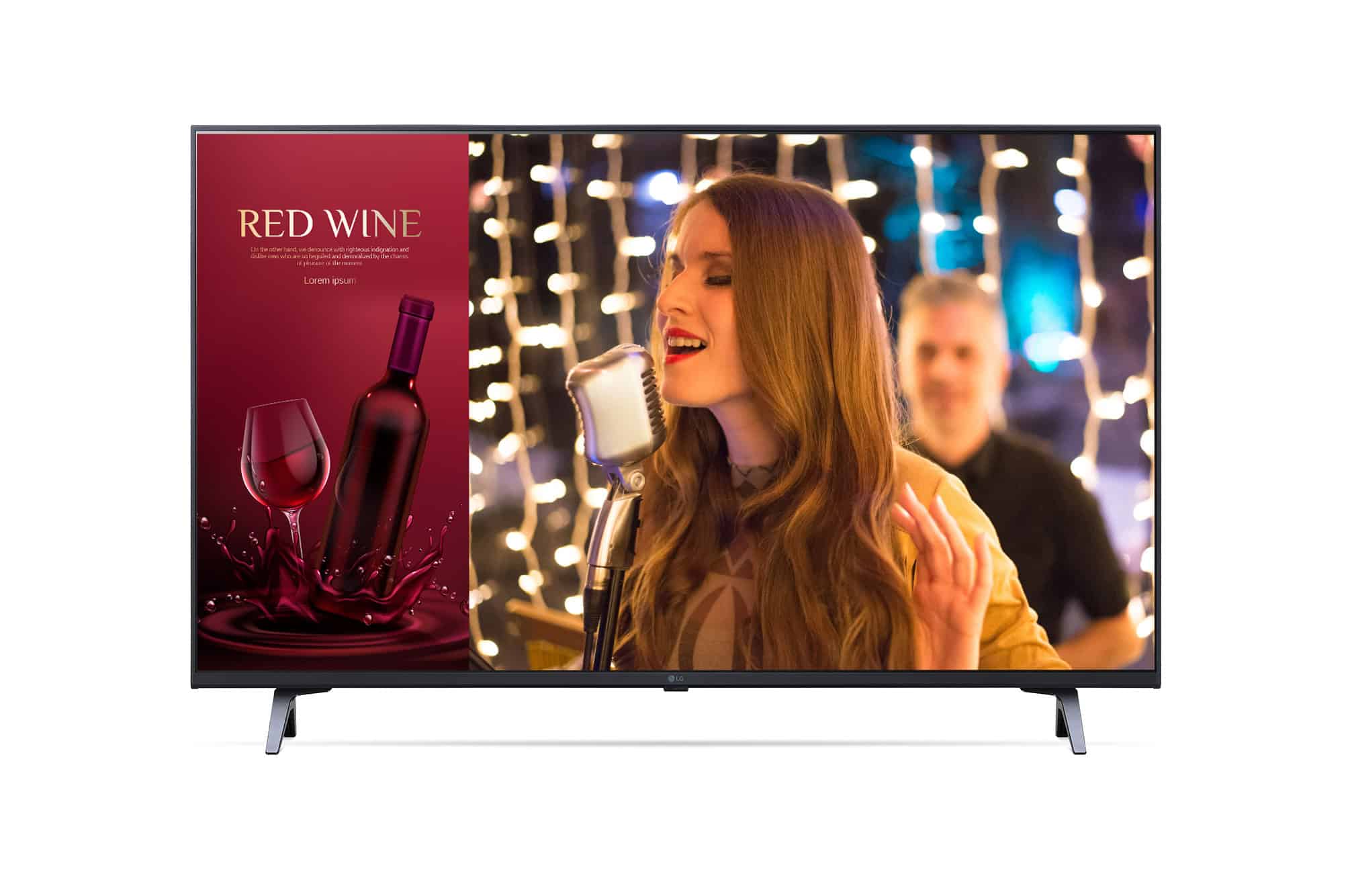 LG 43UN640S Digitale signage flatscreen 109,2 cm (43") LCD Wifi 300 cd/m² 4K Ultra HD Blauw WebOS (43UN640S0LD.AEU) thumbnail
