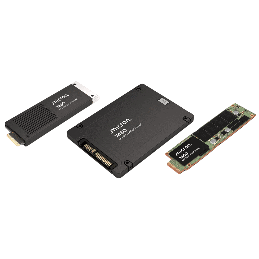 Micron 7450 MAX - SSD - Enterprise - 3200 GB - interní - 2.5 - U.3 PCIe 4.0 (NVMe) - komp (MTFDKCB3T2TFS-1BC1ZABYYR) thumbnail