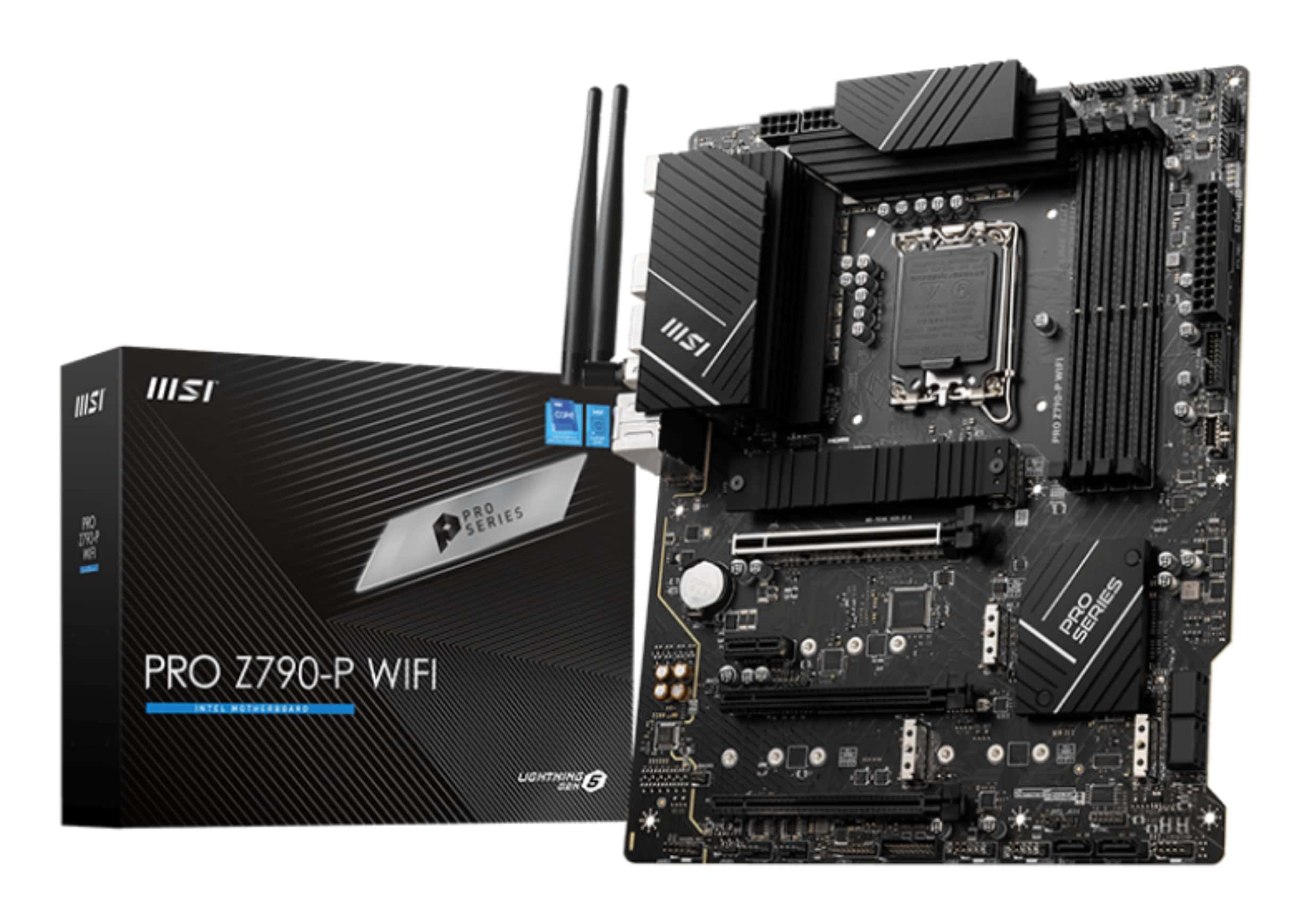 MSI PRO Z790-P WIFI moederbord Intel Z790 LGA 1700 ATX (PRO Z790-P WIFI) thumbnail