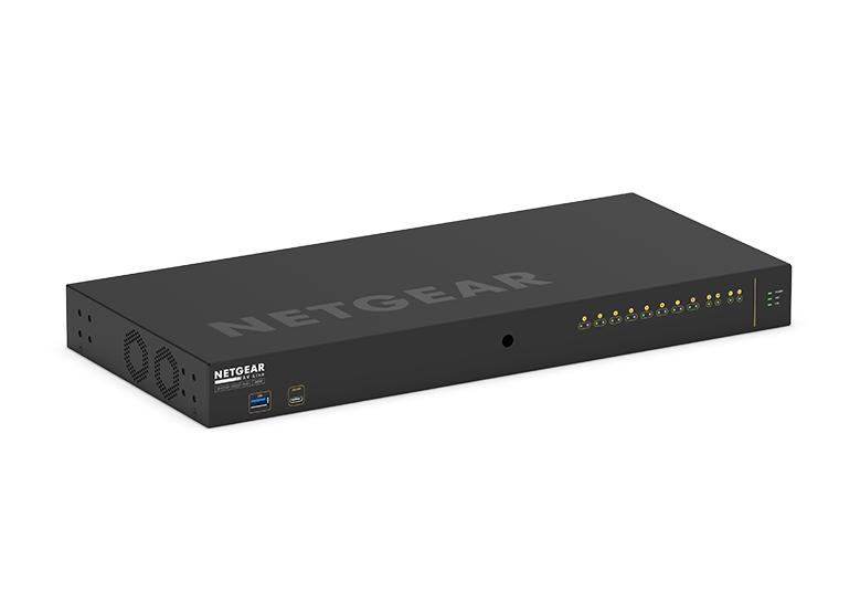 NETGEAR GSM4212P-111EUS netwerk-switch Managed L2/L3 Gigabit Ethernet (10/100/1000) Power over Ethernet (PoE) 1U Zwart (GSM4212P-111EUS) thumbnail