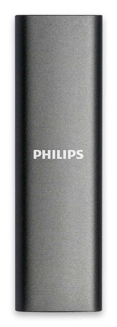 Philips FM02SS030P/00 externe solide-state drive 2 TB USB Type-C 3.2 Gen 1 (3.1 Gen 1) Grijs (FM02SS031P/00) thumbnail