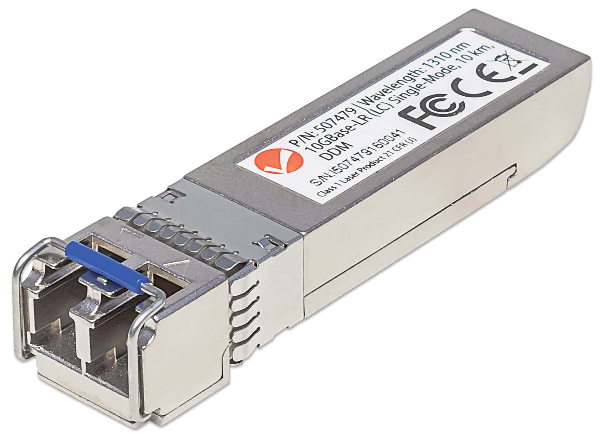 Intellinet Netwerk transceiver 10G SFP+, 10GBase-LR (LC) single-mode, 10 km, 1310 nm, MSA-compatibel, equivalent aan Cisco SFP+10GB-LR, 3 jaar garantie (507479) thumbnail