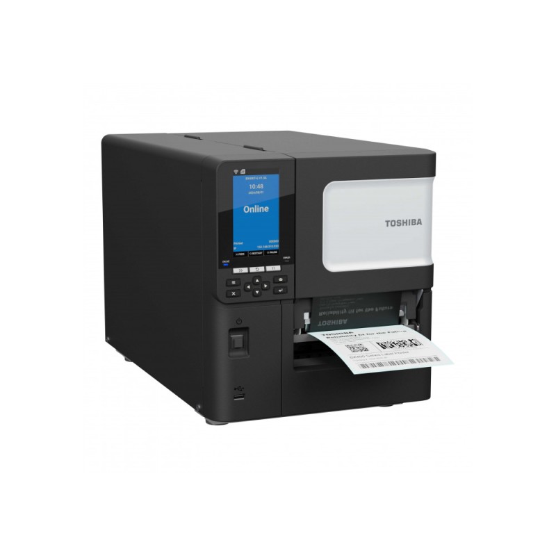 Toshiba TEC BA410T-TS12-QM-S - Etikettendrucker - Thermal Transfer - Rolle (11,4 cm) - 300 dpi - bis zu 203.2 mm/Sek. - USB 2.0, (18221168931) thumbnail