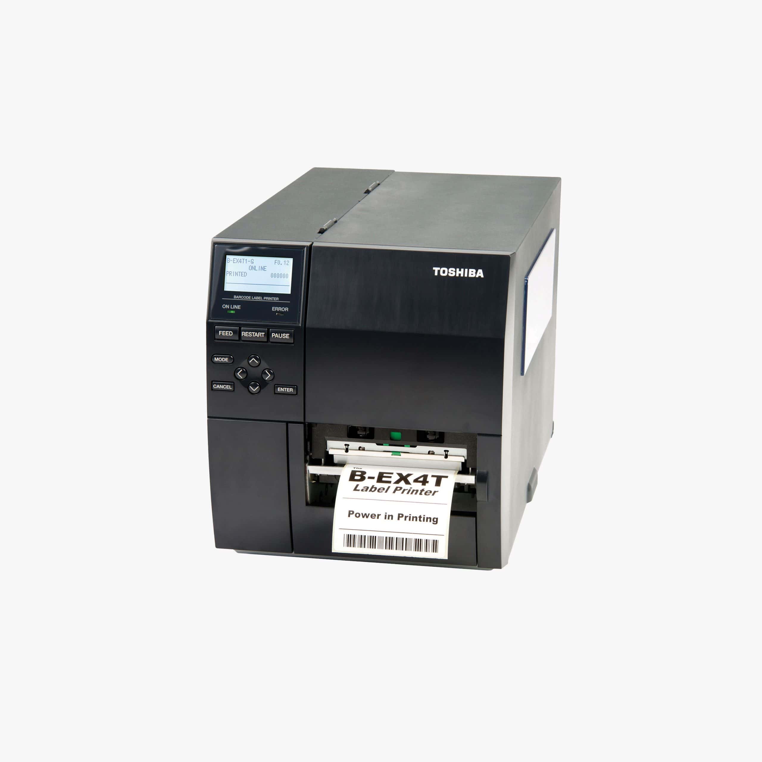 Toshiba TEC B EX4T1-TS12-QM-R - Etikettendrucker - direkt thermisch/Thermoübertragung - Rolle (12 cm) - 305 dpi - bis zu 355 mm/ (B-EX4T1-TS12-QM-R) thumbnail