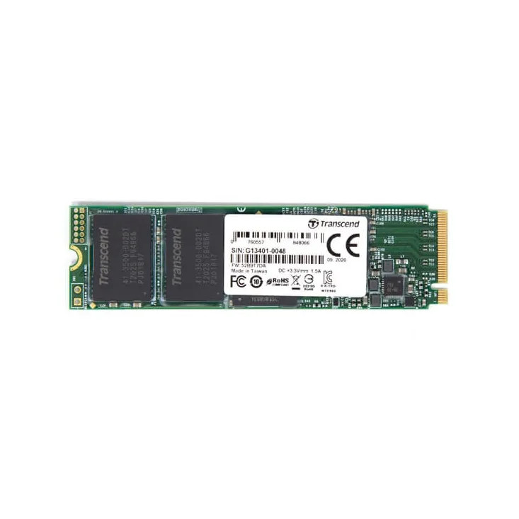 Transcend MTE652T2 - SSD - 256 GB - interní - M.2 2280 - PCIe 3.1 x4 (NVMe) (TS256GMTE652T2) thumbnail
