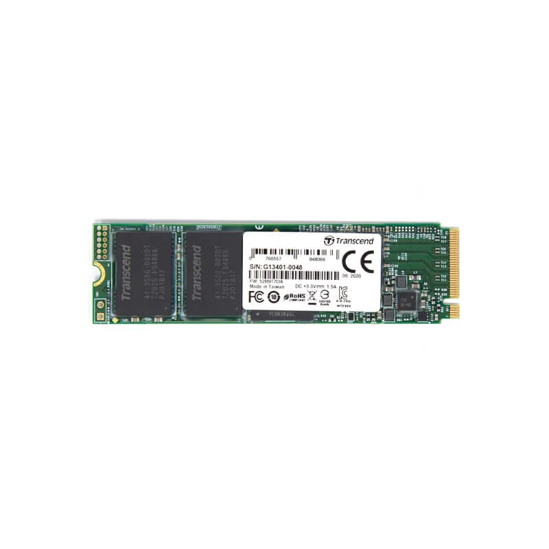 Transcend MTE652T2 - SSD - 512 GB - interní - M.2 2280 (dvoustranný) - PCIe 3.1 x4 (NVMe) (TS512GMTE652T2) thumbnail