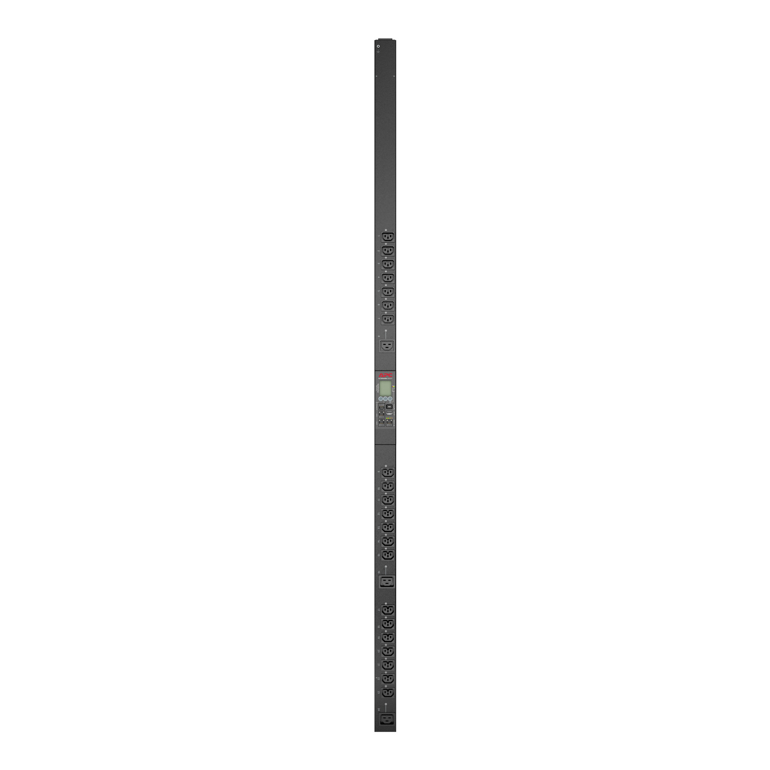 APC NetShelter Switched Rack PDU, 9K series, 0U, 20A, 208V, 21 C13/C15 and 3 C19/C21, L620 Cord (APDU9959NA3) thumbnail