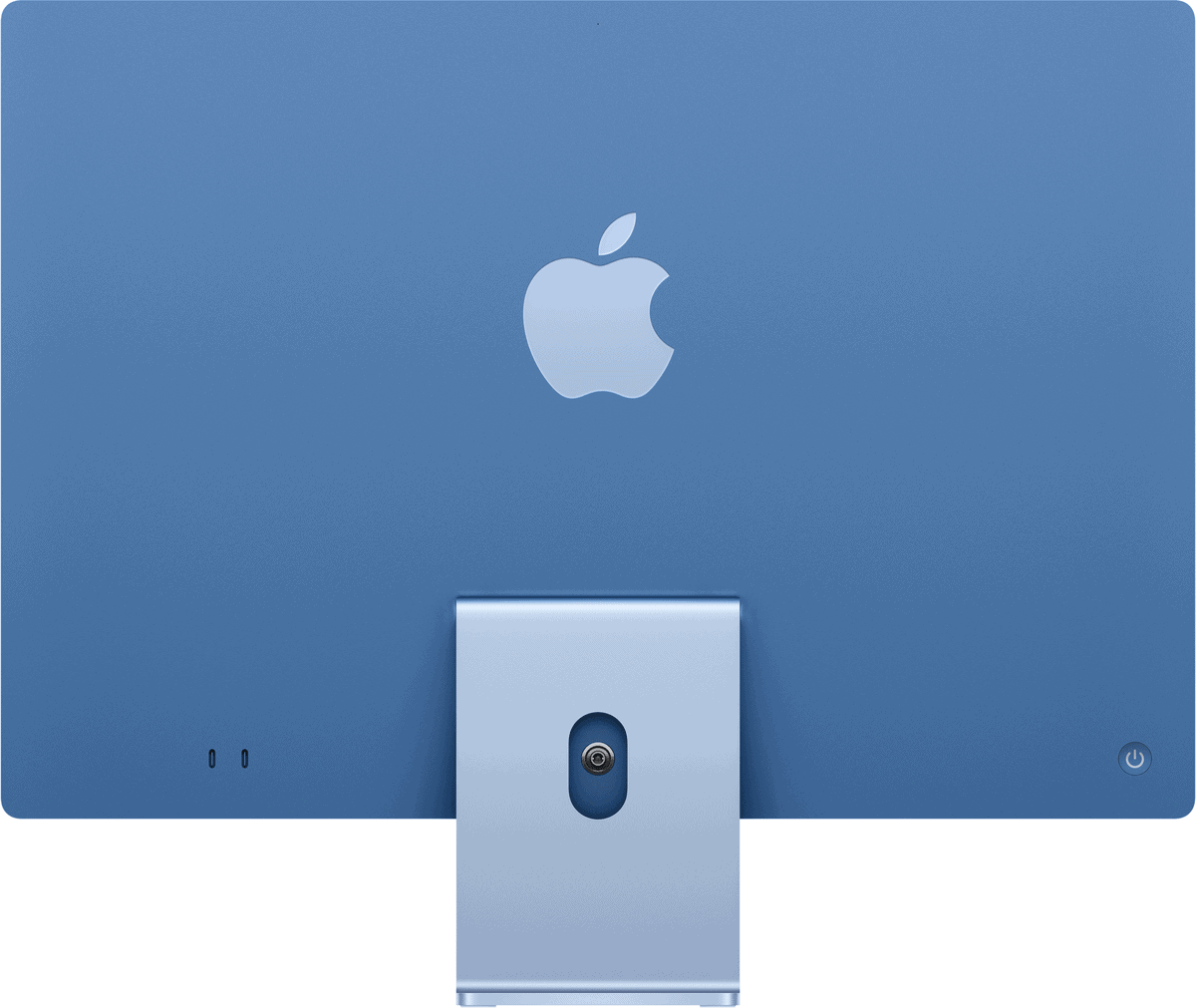 Apple iMac 24 Blue CTO M4 10-Core CPU (TID.Num.) (Z1EQ-00000010) (Z1EQ-00000010) thumbnail