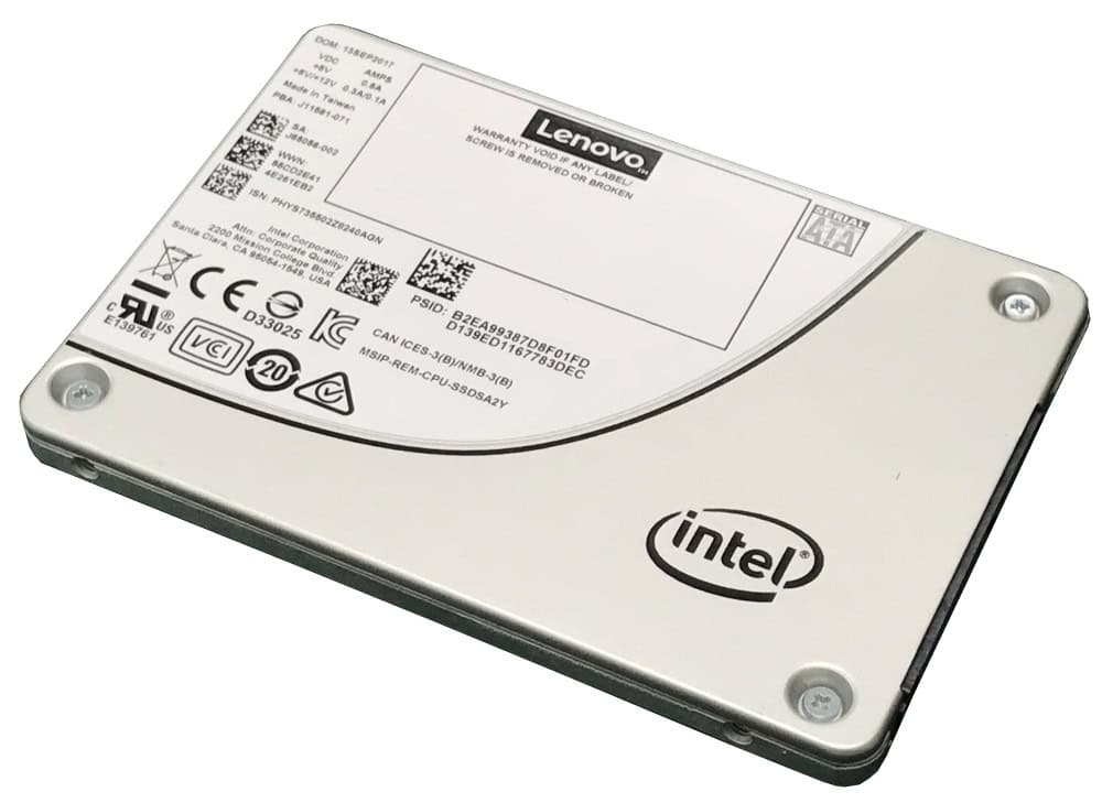 Lenovo LTS Gen 5 2.5 S4500 240GB Entry SATA 6G (4XB0N68504) thumbnail