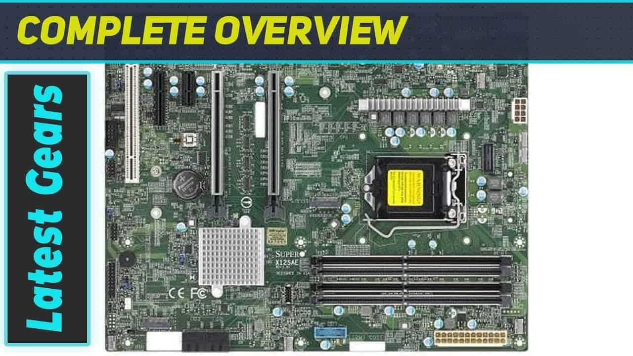 Super Micro SUPERMICRO X12SAE - Motherboard - ATX - LGA1200-Sockel - W480 - USB-C Gen2, USB 3.2 Gen 1, USB 3.2 Gen 2 - Gigabit L (MBD-X12SAE-O) thumbnail
